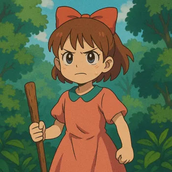 Brave Little Girl